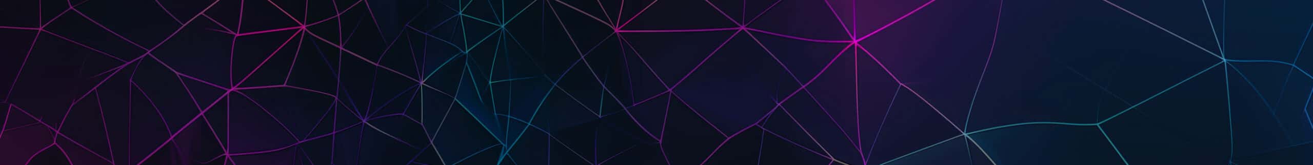 A network of neon lines